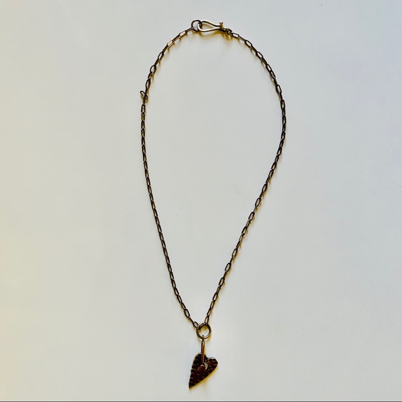THOMAS MANN SILVER HEART Necklace with Handmade Silver Chain - Picture 2 of 6